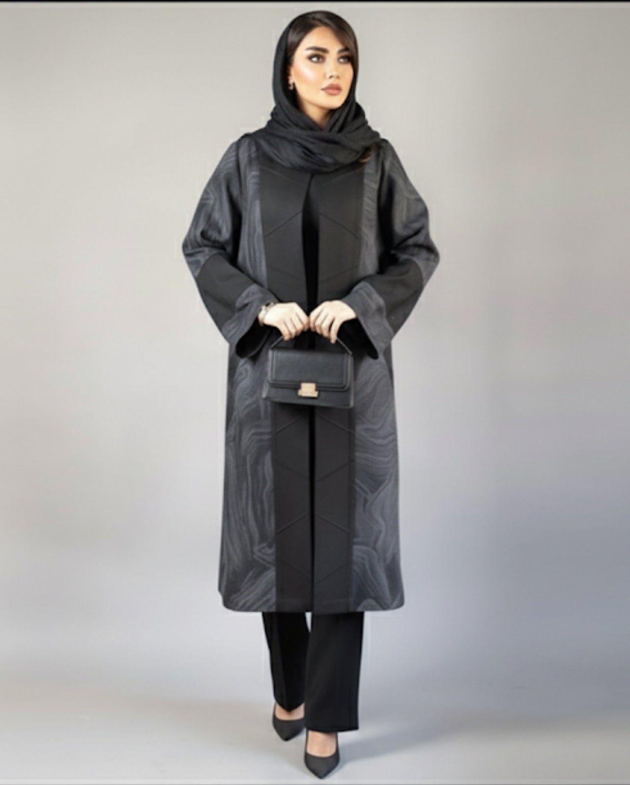 Long sleeved cardigan- wrinkle Free