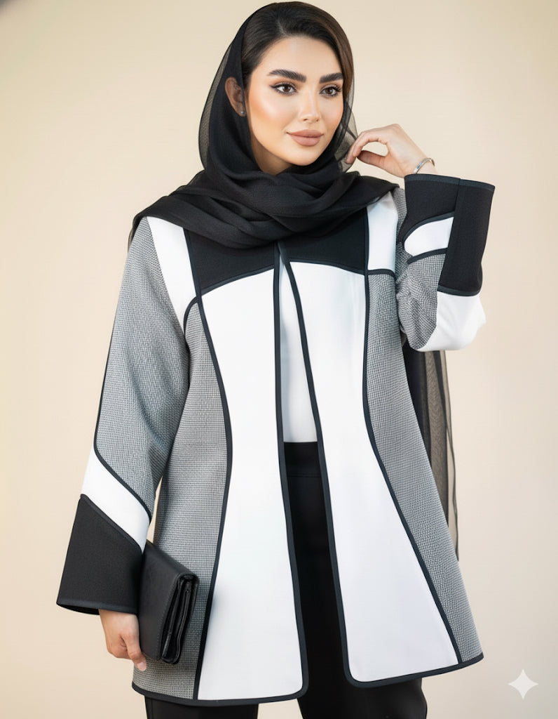 Long-Sleeved Cardigan, Lightweight and Wrinkle-Free