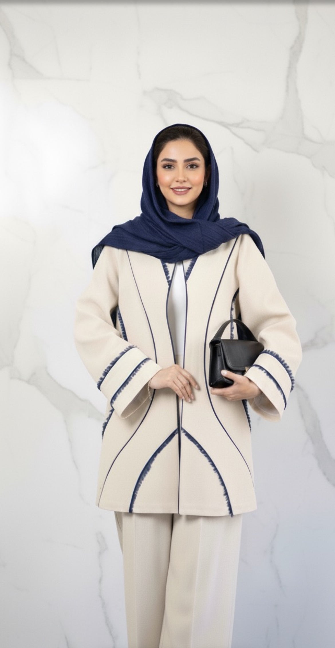 Long-Sleeved Cardigan, Lightweight and Wrinkle-Free